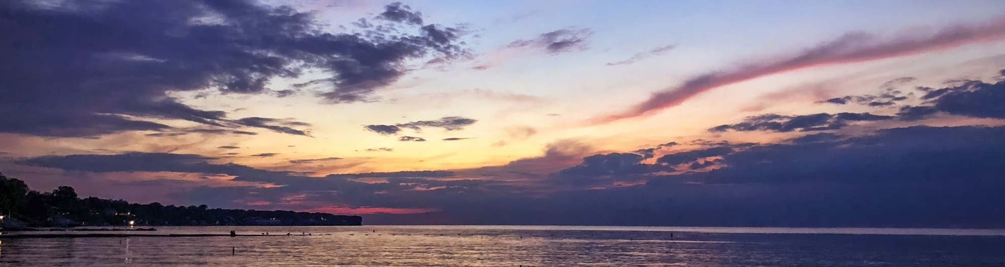 Sunset at Lake Erie